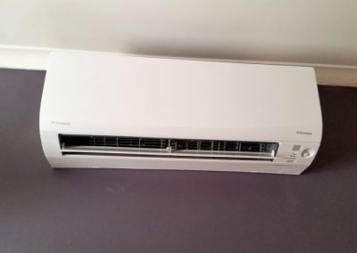 Air conditioner installed by Melba Electrical Services