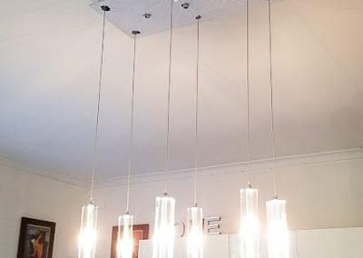 kitchen lighting installed by Melba Electrical Services